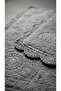 Vellore Soft, Hand-Knitted, Dowry-Style, Absorbent 2-Piece 100% Cotton Ultra Luxury Bath Mat Set - 2