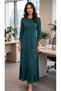 Petrol Green Hijab Dress Plus Size Fr2504295