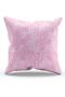 Double Sided Printed Hearts Patterned 4-Piece Combination Suede Throw Pillow Case - 4