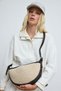 Bonna Garnili Straw Crossbody Bag Brown