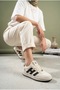 Women's Beige-Black Sneaker Daily Walking Sports Shoes 037 - 7