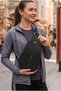 Unisex Crinkle Body Bag Cross Strap Shoulder and Waist Bag