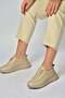 Z555091903 Mink Genuine Leather Thick Soled Sports Shoes Sneakers - 2