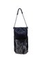 Black Leather Women's Crossbody Bag