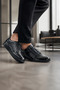 Men's Genuine Leather Classic Sneaker Shoes - 2