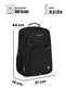 U.S. Polo Assn. 25082-25083 Backpack School Bag Travel Camping Bag Black - 7