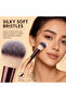 20Pcs Professional Makeup Brush Set, Dark Burgundy Handles, for Face & Eye Makeup - 2