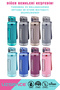 1100ml new collection mega size non-slip silicone body hand strap leak-proof tritan water bottle bpa free odorless - 8