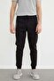 Printed Jogger Sweatpants with Tie-Up Waist - 5