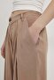 Tensel Elastic Waist Buttoned Premium Palazzo Trousers - 4
