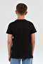 100% Cotton Text Printed Boy's T-Shirt - 4