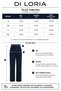 Women's High Waist Wide Leg Palazzo Trousers with Ribbed Front Stitching, Set of 3 (Black, Navy Blue, Beige) - 3