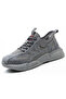 45 GRAY Summer Work Shoes with Protection Breathable Lightweight Safety ShoesSteel Toe Cap Working - 7