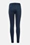 Women Slim Fit Solid Stretchable Jeggings, Navy - 3