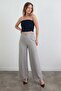Basic Strapless Bustier with Draped Sides - 2