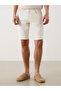 Lcw Jeans Ecru Slim Fit Men's Jean Shorts - 2