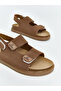 Lcw Steps Brown Suede Boys' Sandals - 3
