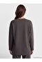 Original Oval Collar Stone Embellished Blouse - 7