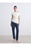 Lcw vision ecru boat neck gathered blouse - 2