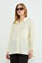 Basic Single Pocket Oversize Shirt - 4