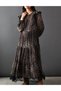 Rochie lunga, Animal print
