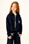 4-14 Years Old Bloom Ribbon Girls' Set-Indigo - 7