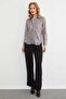 Sequin Fringed Transparent Shirt - 4