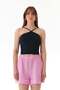 Ribbed Cross Strap Crop Body - 6
