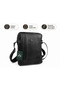 Men's Black Genuine Leather Hand and Shoulder Bag Medium Size Father's Day Gift - 4