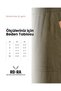 Cotton Muslin Fabric Summer Sweat-Repellent Cotton High Waist Wide Leg Palazzo Women's Trousers - 2