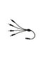 1 to 4 5.5mm X 2.1mm 1 Female to 4ways 8ways Male DC Power Splitter Plug Cable Adapter 12V For CCTV - 2