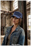 100% Acrylic, Washable Trucker Castro Hat, Adjustable with Belt Buckle (Unisex) - 2