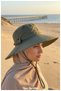 Unisex Wide Brim Safari Hat (44 cm Diameter) - Water Repellent Uv Protection Mountaineering, Camping and Fishing Hat (Brim 12 cm) - 7