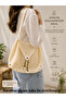 Handmade Daisy Knitted Women's Shoulder Bag |   Bohemian Daily Summer Bag - 5