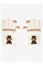 100% Acrylic Children's Gloves with Accessories (Age 3-6) - 2