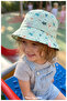 100% Cotton , Girl'S, Palmiye Printed Bucket Hat (Size, 52) (Ages 4-8)
