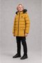 Boys' Fur Hooded Fiber-Filled Pocketed Winter Puffer Coat & Jacket & Parka