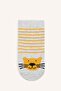 Animal Patterned Seamless 4-Piece Cotton Long Mixed Socks for Baby Boy H9186A5Ns - 2