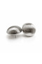 Round Line Model Silver Color Women's Earrings