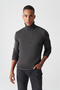 Men's Anthracite Basic Sweater E005002 - 3
