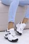 Hidden Heel Wedge Sneaker 9 Cm