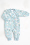 Winter Children's Sleeping Bag Cotton Lined 2.5 Tog Thick Fiber Filled Unisex 2-9 Years Old - 2