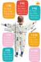 Winter Children's Sleeping Bag Cotton Lined 2.5 Tog Thick Fiber Filled Unisex 2-9 Years Old - 7