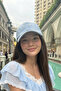 Luxury Daisy Embroidered Hat Spring Picnic Festival |   Blue Women's Denim Cap - 5