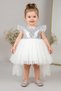 Baby Girl Kids Birthday Party Wedding Dress Tulle Tutu Lined Children's Clothing Toddler Clothing Baby Girl E - 5