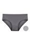 5-Piece Medium Waist Ribbed Cotton Lycra Women's Panties - 3