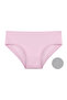 5-Piece Medium Waist Ribbed Cotton Lycra Women's Panties - 4