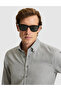 Gray Slim Fit Long Sleeve Shirt 50316768-Vr024 - 2