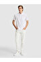 White Regular Fit 100% Cotton Pocket Buttoned Polo Collar Basic T-Shirt 50306552-Vr013 - 4