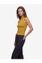 Modal Fabric Slim Fit Stand Collar Sleeveless T-Shirt - 2